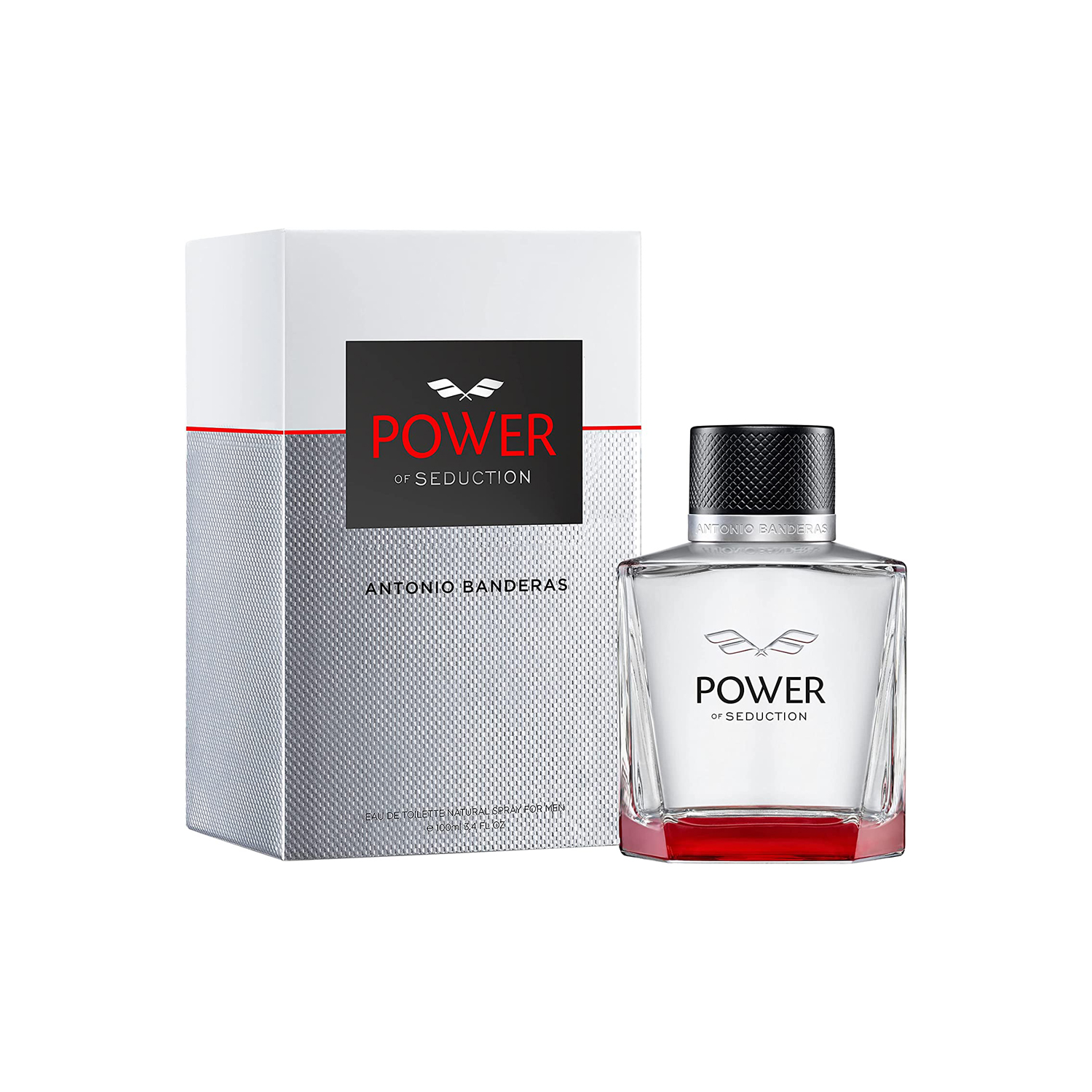 -1- Eau de Toilette Antonio Banderas POWER OF SEDUCTION Pour les Hommes (100ml)