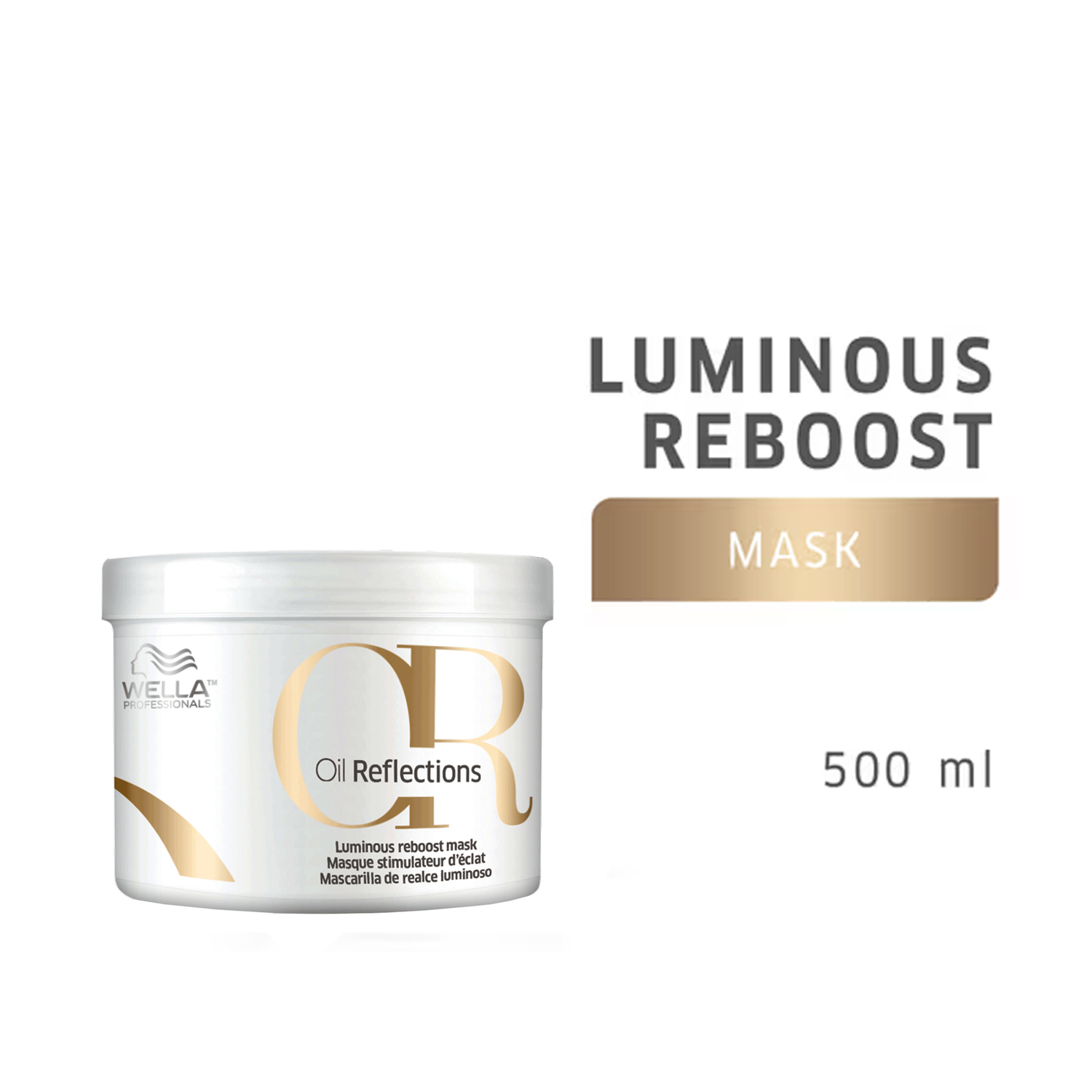 -2- Wella Oil Reflections masque (500ml)