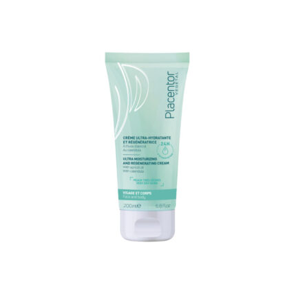 Placentor Vegetal crème ultra-hydratante et régénératrice Visage et Corps (200ml)