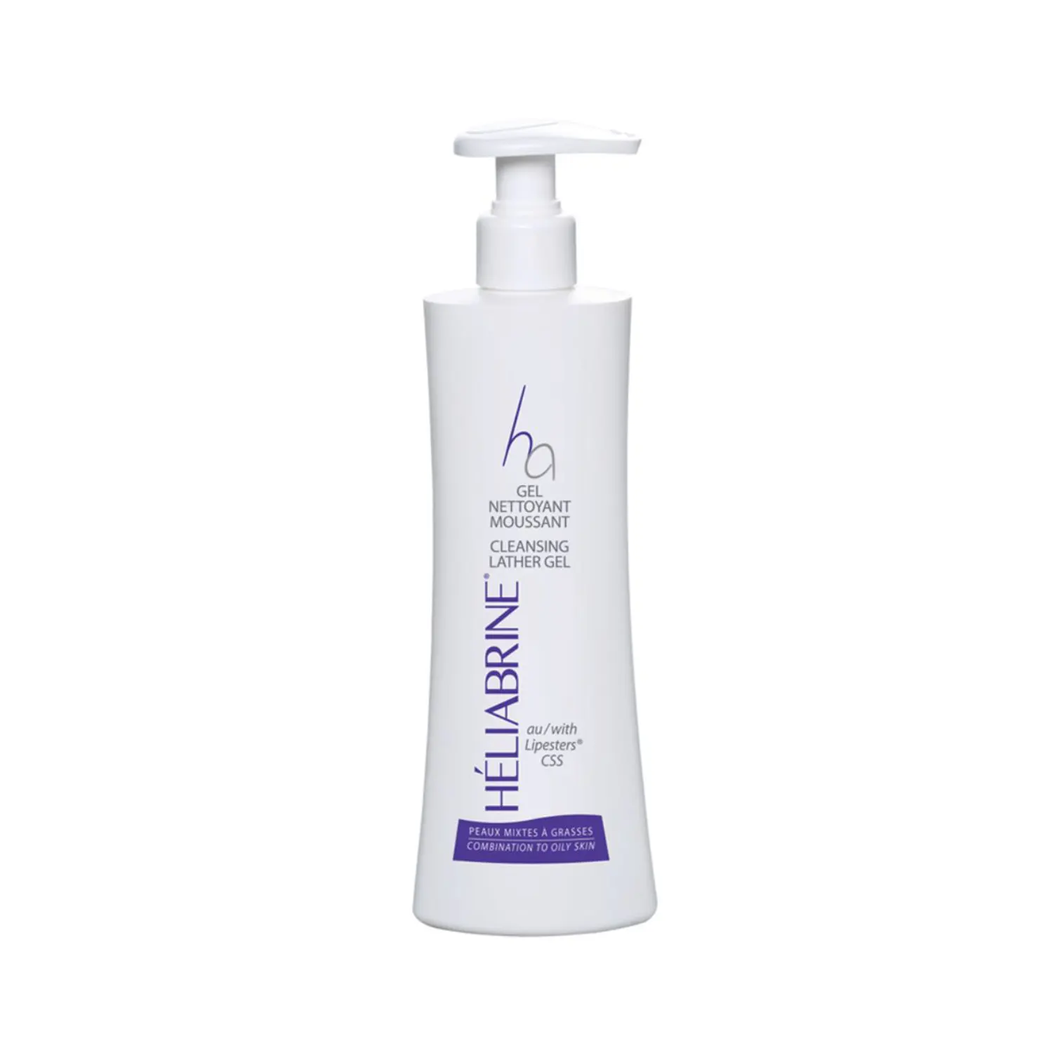 -1- Héliabrine Gel Nettoyant Moussant (250ml)