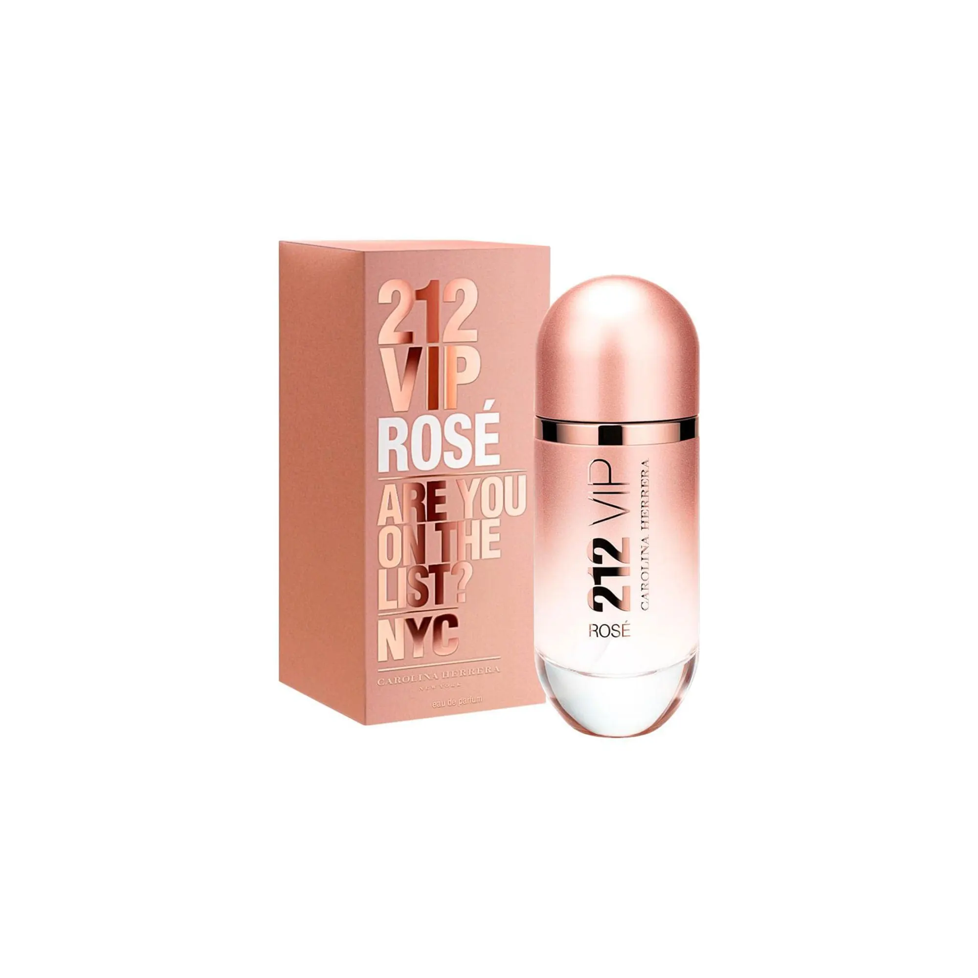 -1- Eau de Parfum 212 VIP Rosé Pour Femme (50ml)